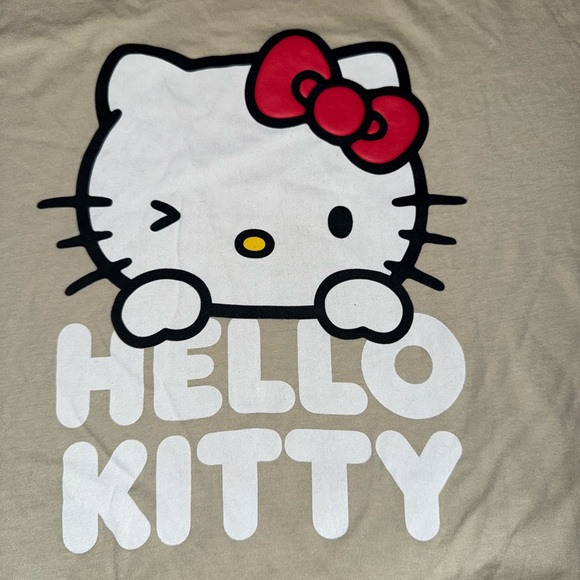 Hello Kitty Vintage Style Puff Ink Tee: Hybrid Apparel x Sanrio: GUC: 2XL - Picture 2 of 3